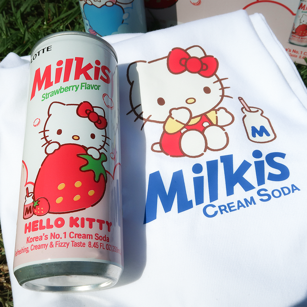 Milkis X Sanrio T-shirt Gift Box