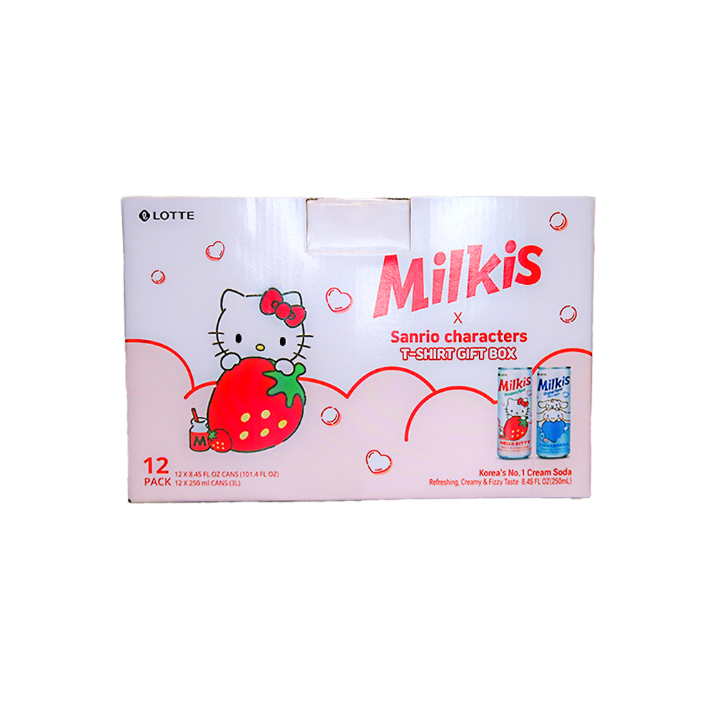 Milkis X Sanrio T-shirt Gift Box